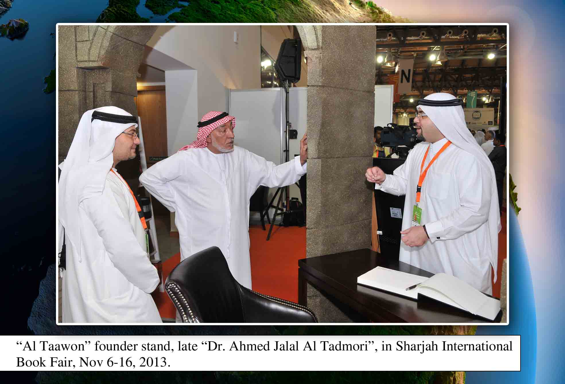  Dr. Tadmori Treasures Stand at Sharjah International Book Fair